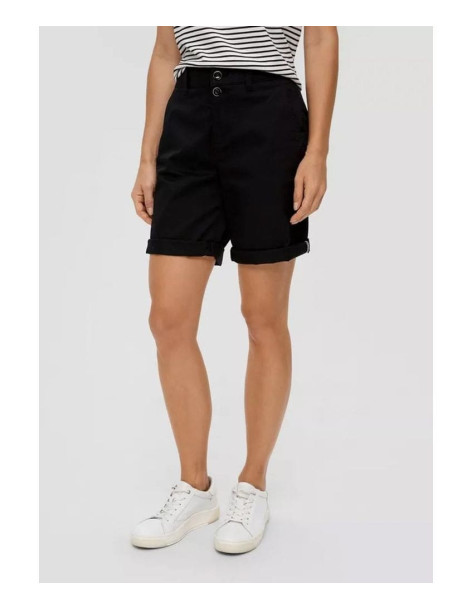 S.OLIVER Regular fit: Stretch cotton shorts 2142741-9999 | BON FASHION