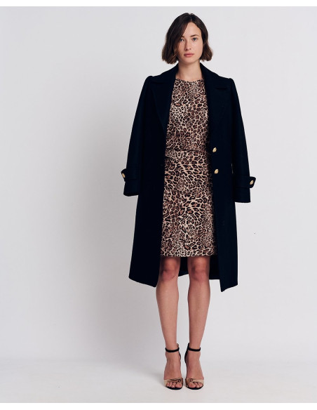 FOREL Φόρεμα animal με 3/4 μανίκι 079.50.01.005 | BON FASHION