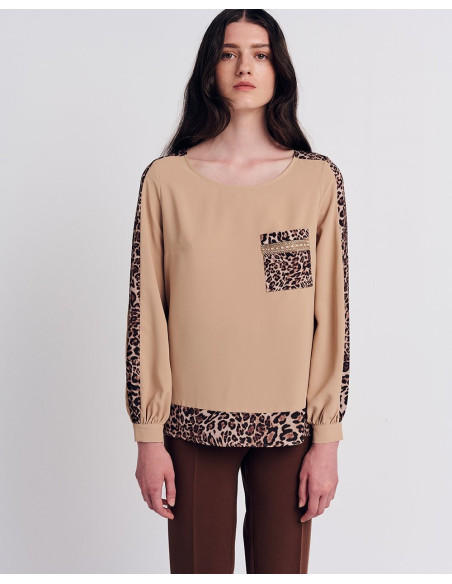 FOREL Μπλούζα με animal print 079.10.01.027