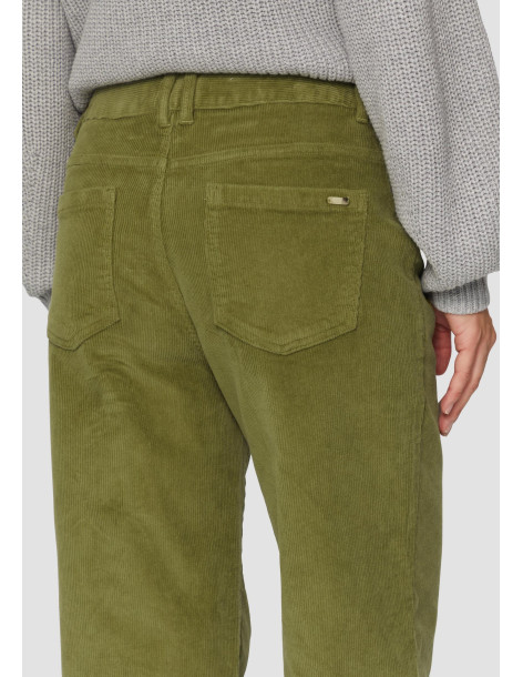 S.OLIVER Stretchy corduroy culottes 2154440-7774 | BON FASHION