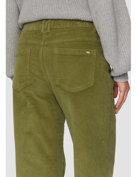 S.OLIVER Stretchy corduroy culottes 2154440-7774 | BON FASHION