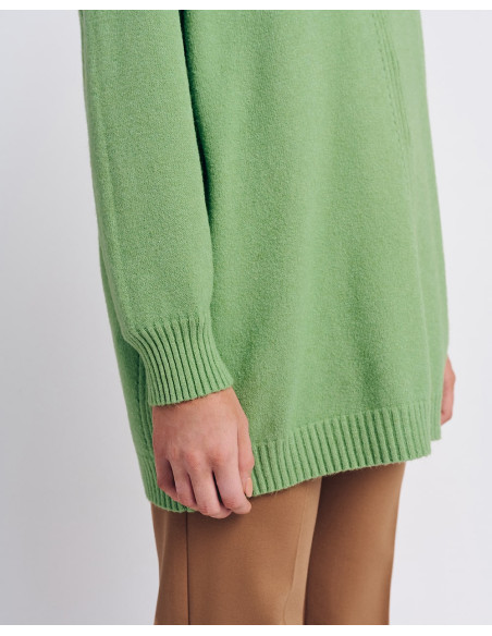 FOREL Πλεκτή μπλούζα 079.90.01.042-ΟΛΙΒ | BON FASHION