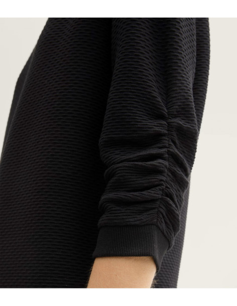 TOM TAILOR Textured μπλούζα 1039979- 14482| BON FASHION