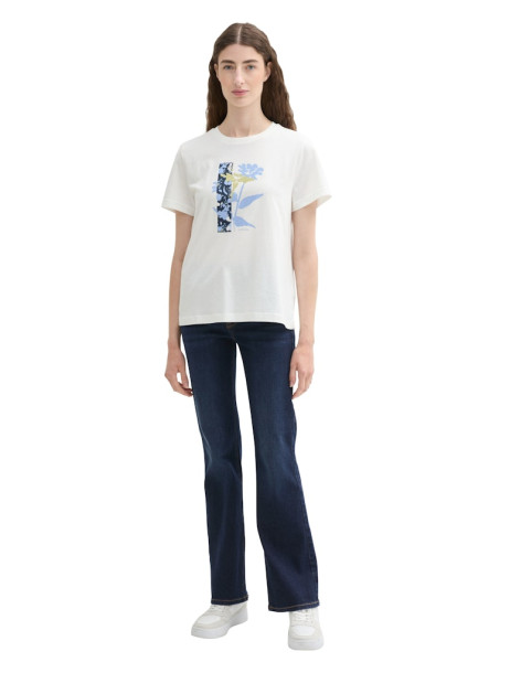TOM TAILOR Kate bootcut jeans in organic cotton 1043437-10136 | BON FASHION