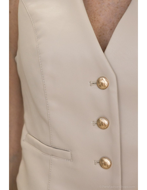 BON FASHION CARDIGAN S4718-BEIGE | BON FASHION