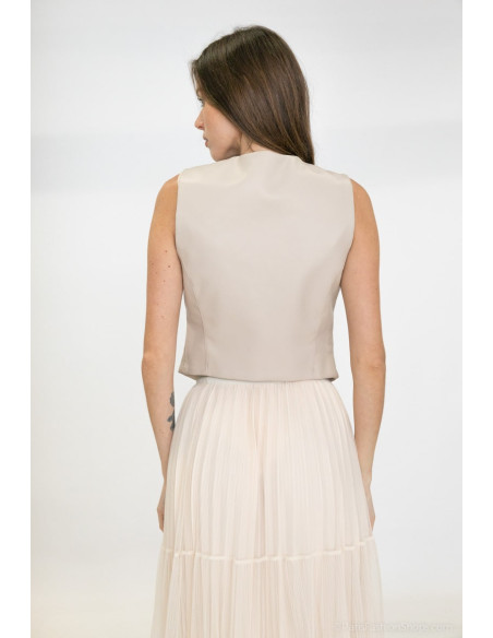 BON FASHION CARDIGAN S4718-BEIGE | BON FASHION