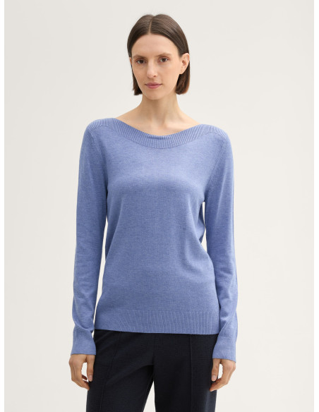 TOM TAILOR Basic knitted sweater 1044106-36521