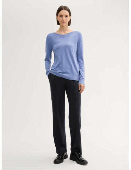 TOM TAILOR Basic knitted sweater 1044106-36521 | BON FASHION