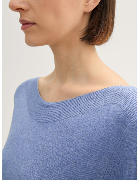 TOM TAILOR Basic knitted sweater 1044106-36521 | BON FASHION