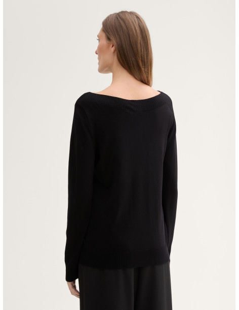 TOM TAILOR Basic knitted sweater 1044106-14482 | BON FASHION