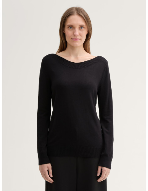 TOM TAILOR Basic knitted sweater 1044106-14482
