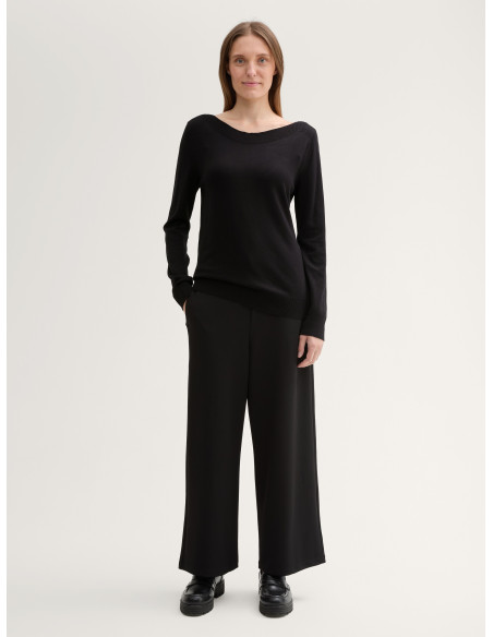 TOM TAILOR Basic knitted sweater 1044106-14482 | BON FASHION
