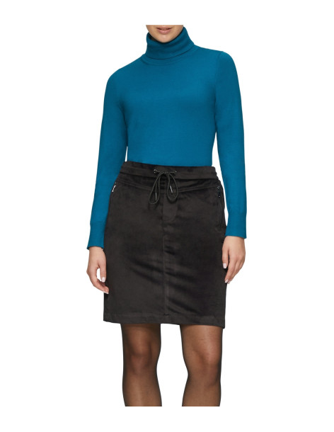 S.OLIVER Knitted jumper with a polo neck 2156997-6469