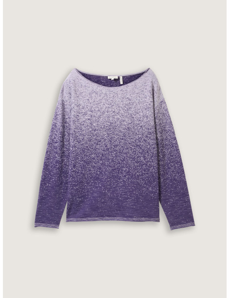 TOM TAILOR Knitted jumper with colour gradient 1044079- 2