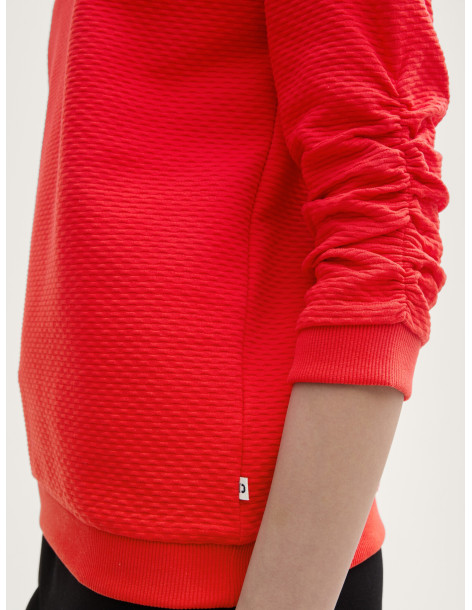 TOM TAILOR Textured μπλούζα 1039979-13745 2