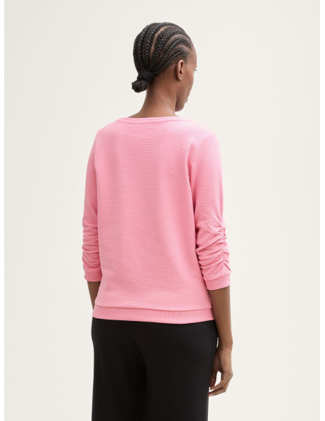 TOM TAILOR Textured μπλούζα 1039979-36321 | BON FASHION