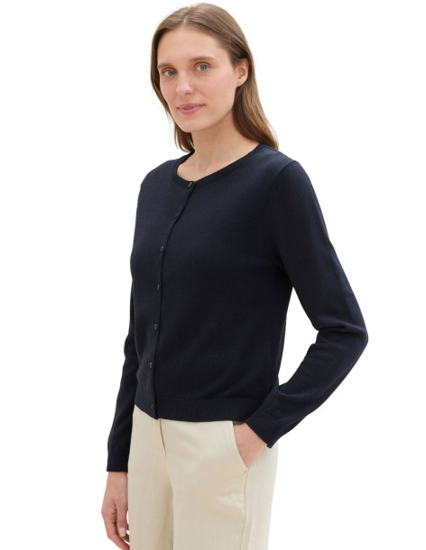 TOM TAILOR Basic cardigan 1042965-10668 | BON FASHION