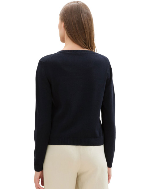 TOM TAILOR Basic cardigan 1042965-10668 | BON FASHION
