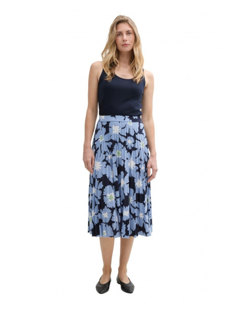 TOM TAILOR Pleated midi skirt 1045295-37195