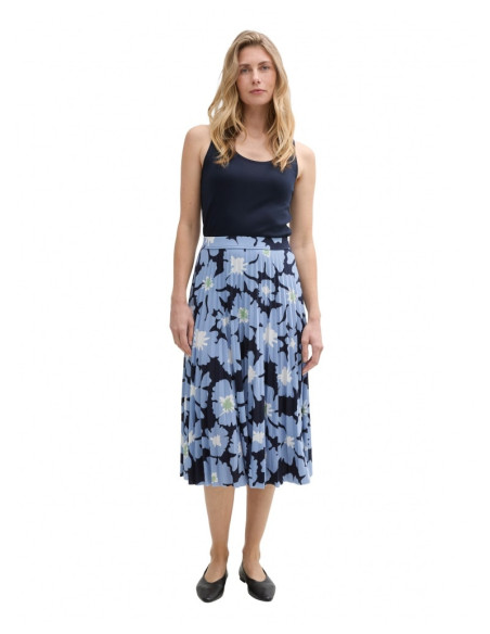 TOM TAILOR Pleated midi skirt 1045295-37195