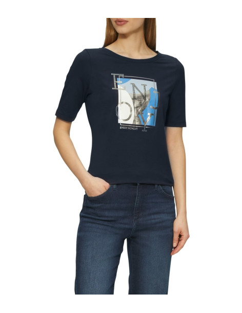 S.OLIVER T-shirt with a front print 2160855-59D1 2