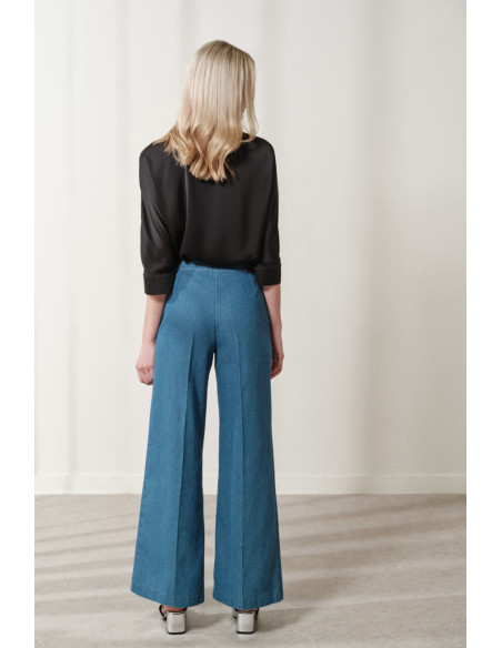 ENZZO Παντελόνι Asher 251023-DENIM | BON FASHION