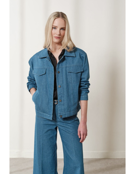 ENZZO Παντελόνι Asher 251023-DENIM | BON FASHION