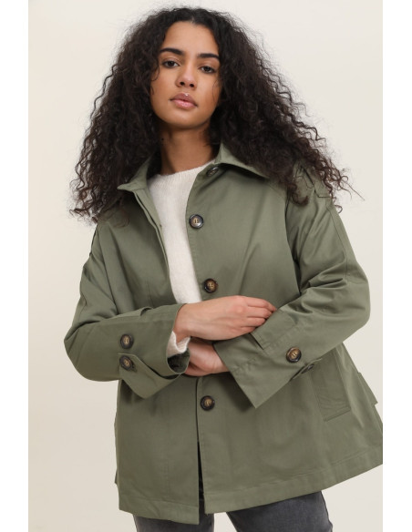 ATTRAIT PARIS TRENCH COATS TR023-KHAKI