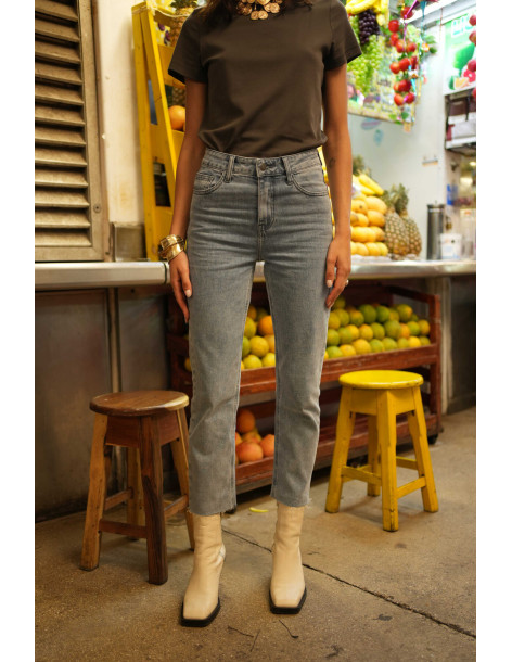 ORAIJE PARIS  Straight cut jeans JD365-JEANS| BON FASHION
