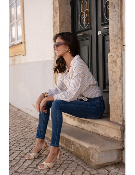 ORAIJE PARIS Jeans Alice JD265X-BLUE | BON FASHION