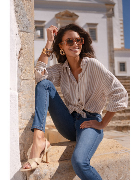 ORAIJE PARIS Jeans Alice JD265X-BLUE | BON FASHION