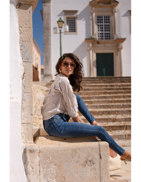 ORAIJE PARIS Jeans Alice JD265X-BLUE | BON FASHION