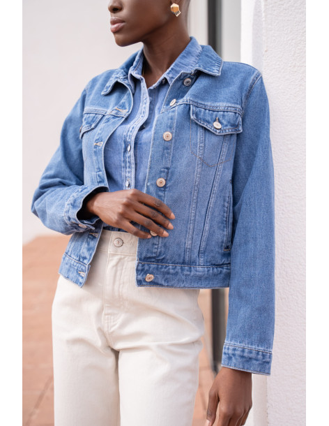 ORAIJE PARIS Valencia denim jacket JD1726-DENIM