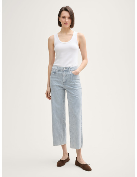 TOM TAILOR High Waist Culotte Jeans 1045976-31327
