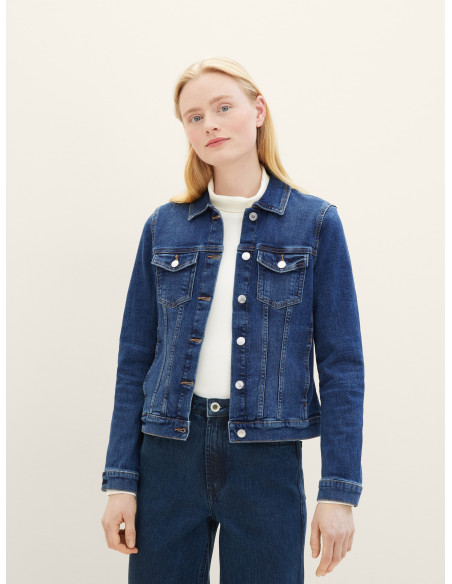 TOM TAILOR Denim jacket with organic cotton 1041046-10119 | BON FASHION