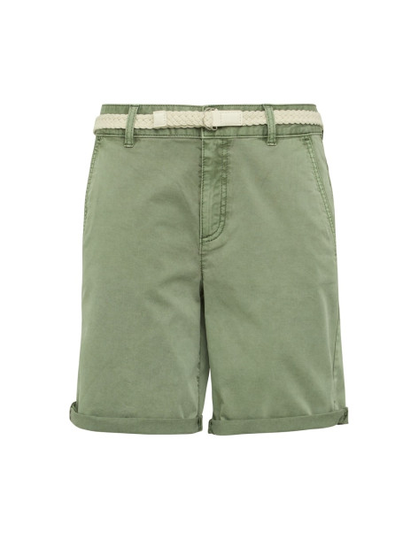S.OLIVER Shorts with a braided belt 2161341-7369