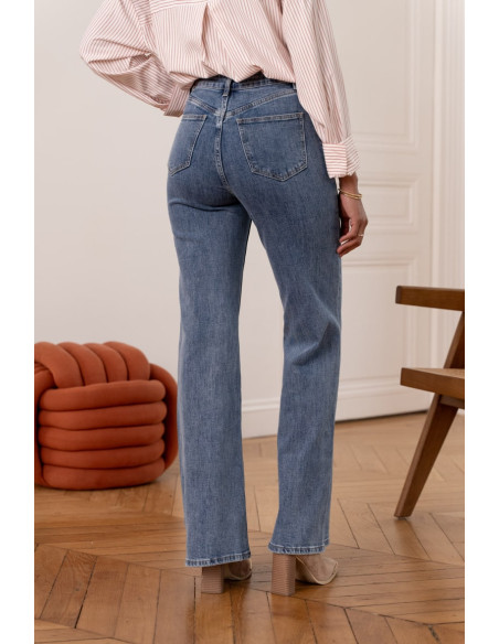 ORAIJE PARIS Emily flared jeans JD539X-JEANS | BON FASHION