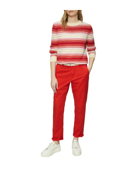 S.OLIVER Regular fit: chinos with a belt 2161340-3090