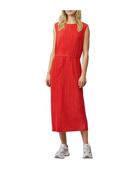S.OLIVER Sleeveless midi dress with pleats 2164199-3090