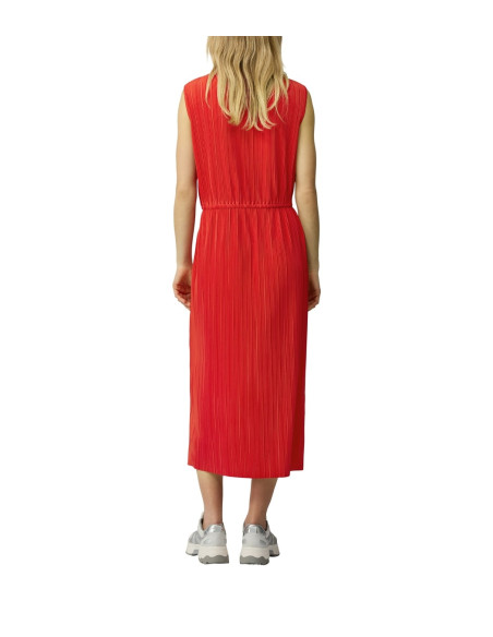 S.OLIVER Sleeveless midi dress with pleats 2164199-3090 | BON FASHION