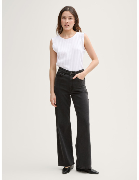 TOM TAILOR Loose fit pointelle top 1046552-2000 | BON FASHION