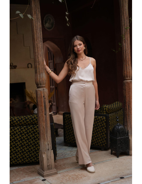 BON FASHION VEST H705-BEIGE