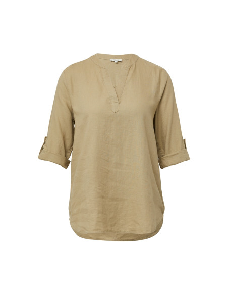 S.OLIVER Leinenbluse mit 3/4-Arm und Tunik 2166159-8363