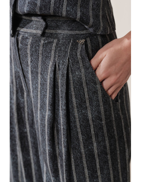 ENZZO Παντελόνα Uma 251198-NAVY | BON FASHION