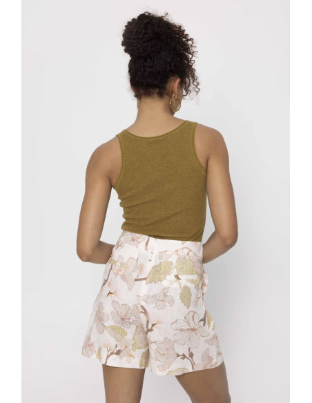 MIND MATTER CLEOPATRA SHORTS 25-01-03-014-PINK | BON FASHION