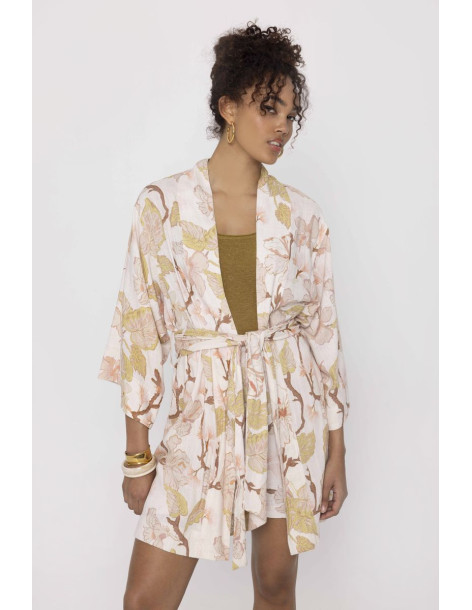 MIND MATTER MELINA DRESS-KIMONO 25-01-07-010-PINK