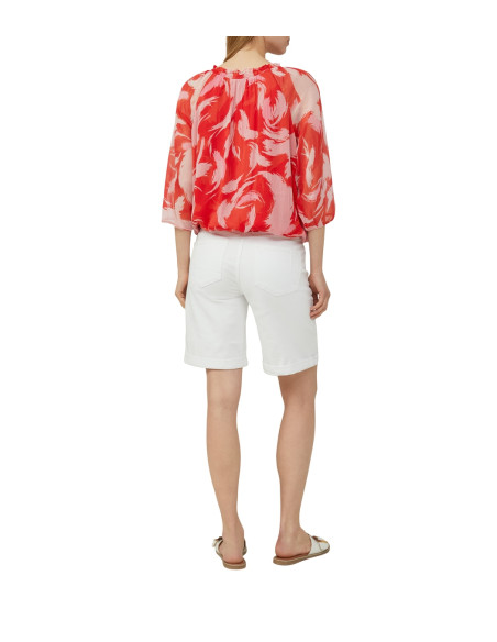 S.OLIVER Bluse mit Raff-Details im Relaxed Fit 2163679-30A1 | BON FASHION