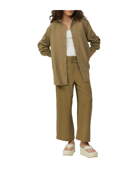 S.OLIVER linen mix culotte 2168291-7854 | BON FASHION