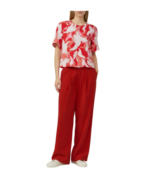 S.OLIVER Cropped blouse 2163676-30A1 | BON FASHION