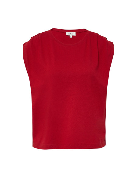 S.OLIVER T-Shirt mit Faltendetails 2166317-3533